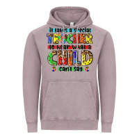 Vintage Zinc it takes a special teacher to hear what a child cant say tbw Vintage Hoodie - texasbilliewilder