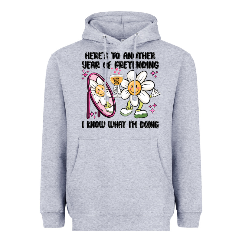 Here's To Another Year Of Pretending I Know What I Heavyweight Hoodie by MaliasSmallBusiness | Teevron