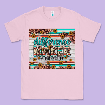 Difference Maker Classic Tee Designed By Jahusdesignshop