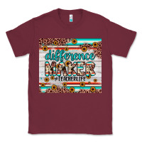 Burgundy difference maker Classic Tee - JahusDesignShop