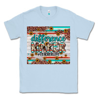 Dusty Blue difference maker Classic Tee - JahusDesignShop