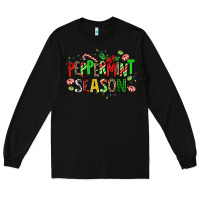 Black peppermint season Long Sleeve Tee - AdoDesignShop