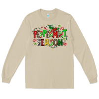Mushroom peppermint season Long Sleeve Tee - AdoDesignShop