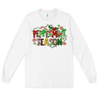 White peppermint season Long Sleeve Tee - AdoDesignShop