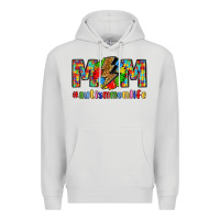 Dove Grey empowering autism mom life Premium Hoodie - LillyAllenDesigns