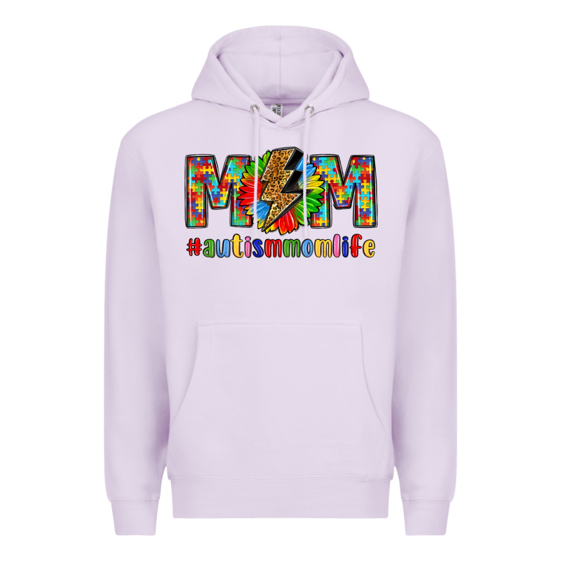 Empowering Autism Mom Life Premium Hoodie by LillyAllenDesigns | Teevron