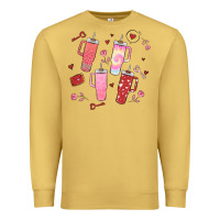 Antique Gold cup disorder valentine's day Premium Sweatshirt - MaliasSmallBusiness