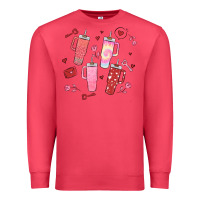Cardinal cup disorder valentine's day Premium Sweatshirt - MaliasSmallBusiness