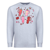 Heather Grey cup disorder valentine's day Premium Sweatshirt - MaliasSmallBusiness