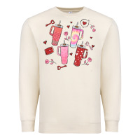 Sandshell cup disorder valentine's day Premium Sweatshirt - MaliasSmallBusiness