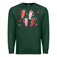 Sports Green cup disorder valentine's day Premium Sweatshirt - MaliasSmallBusiness