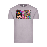 Vintage Zinc wife mom boss messy bun Vintage Tee - Zillion Design Studio