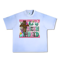 Grape Ice he is risen indeed tumbler Urban Heavy Tee - Neo Western
