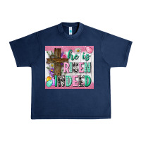 Navy he is risen indeed tumbler Urban Heavy Tee - Neo Western