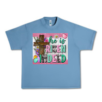 Pebble Blue he is risen indeed tumbler Urban Heavy Tee - Neo Western