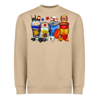 Mushroom dispatcher coffee cups Heavyweight Sweatshirt - Zillion Design Studio