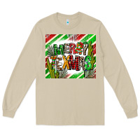Mushroom merry texmas  christmas Long Sleeve Tee - AdoDesignShop