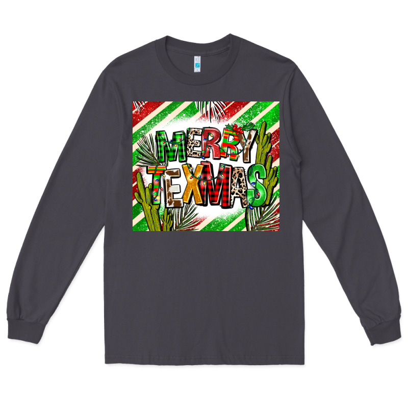 Merry Texmas  Christmas Long Sleeve Tee by AdoDesignShop | Teevron