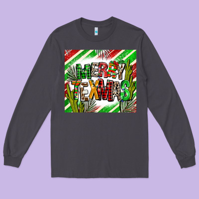 Merry Texmas  Christmas Long Sleeve Tee Designed By Adodesignshop