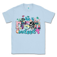 Dusty Blue he is risen indeed Classic Tee - AdoDesignShop