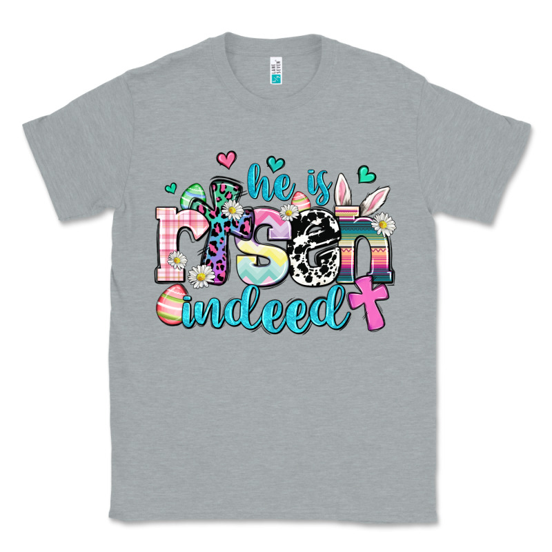 He Is Risen Indeed Classic Tee by AdoDesignShop | Teevron