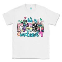 White he is risen indeed Classic Tee - AdoDesignShop