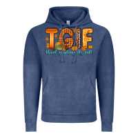 Vintage Denim tgif thank goodness it s fall Vintage Hoodie - Zillion Design Studio