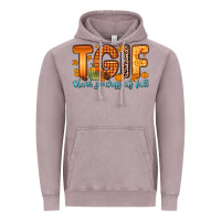Vintage Zinc tgif thank goodness it s fall Vintage Hoodie - Zillion Design Studio