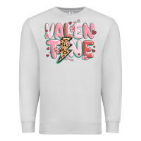 Dove Grey valentine Premium Sweatshirt - MaliasSmallBusiness