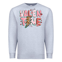 Heather Grey valentine Premium Sweatshirt - MaliasSmallBusiness