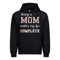Being A Mom Makes My Life Complete For Dark Urban Hoodie | Teevron