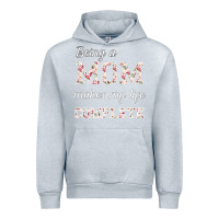 Heather Grey Being A Mom Makes My Life Complete For dark Urban Hoodie - Bettercallsaul