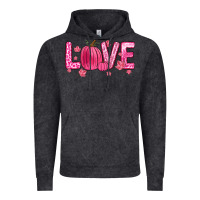 Vintage Black love breast cancer Vintage Hoodie - Zillion Design Studio