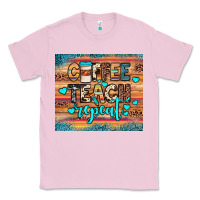 Bubblegum Pink coffee teach repeat Classic Tee - JahusDesignShop