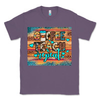 Lavender coffee teach repeat Classic Tee - JahusDesignShop