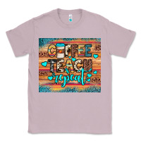 Lilac coffee teach repeat Classic Tee - JahusDesignShop