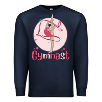 Navy gymnast Premium Sweatshirt - MaliasSmallBusiness
