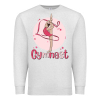 Oatmeal Heather gymnast Premium Sweatshirt - MaliasSmallBusiness
