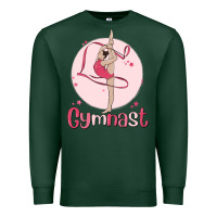 Sports Green gymnast Premium Sweatshirt - MaliasSmallBusiness