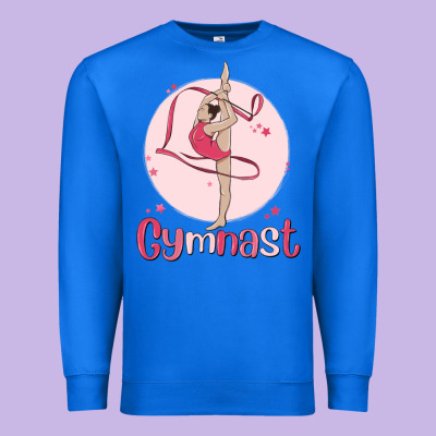 Gymnast Premium Sweatshirt Designed By Maliassmallbusiness