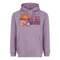 Lavender it's fine i'm fine everything's freakin' fine Heavyweight Hoodie - MaliasSmallBusiness