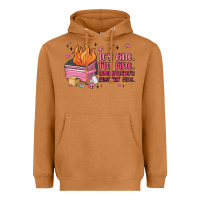 Meerkat it's fine i'm fine everything's freakin' fine Heavyweight Hoodie - MaliasSmallBusiness