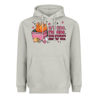 Moon Dust it's fine i'm fine everything's freakin' fine Heavyweight Hoodie - MaliasSmallBusiness