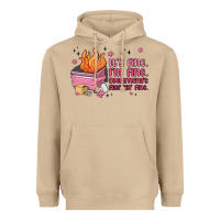 Mushroom it's fine i'm fine everything's freakin' fine Heavyweight Hoodie - MaliasSmallBusiness