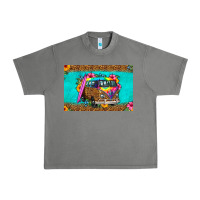 Tornado hippie van floral skinny metal can holder Urban Heavy Tee - HRA Design Shop