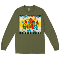 Army Green gamer Long Sleeve Tee - JahusDesignShop