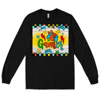 Black gamer Long Sleeve Tee - JahusDesignShop