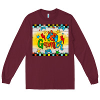 Burgundy gamer Long Sleeve Tee - JahusDesignShop