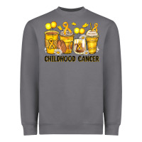 Storm childhood cancer coffee cups Heavyweight Sweatshirt - Zillion Design Studio