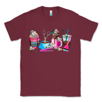 Burgundy hair stylist coffee cup Classic Tee - AdoDesignShop